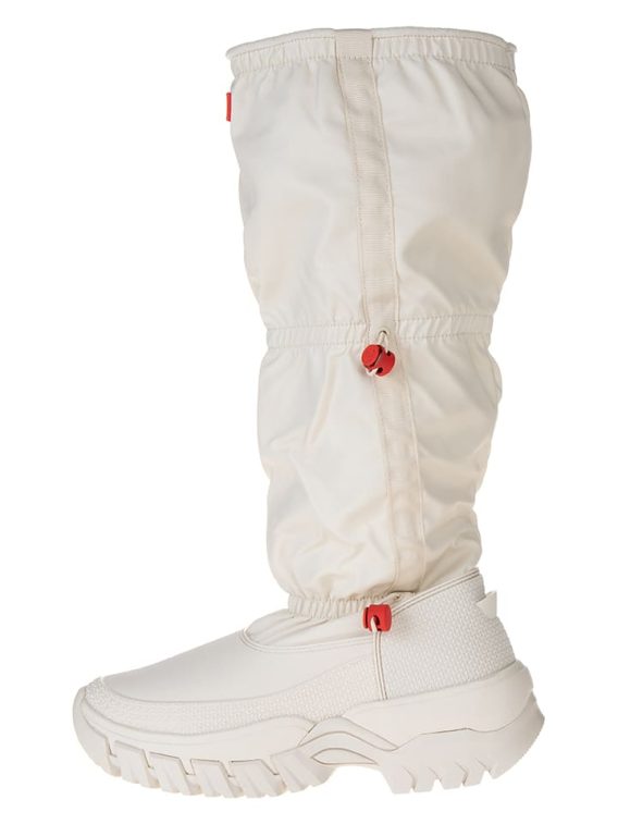 Hunter Kozaki zimowe w kolorze kremowym rozmiar: 36 kolor beige