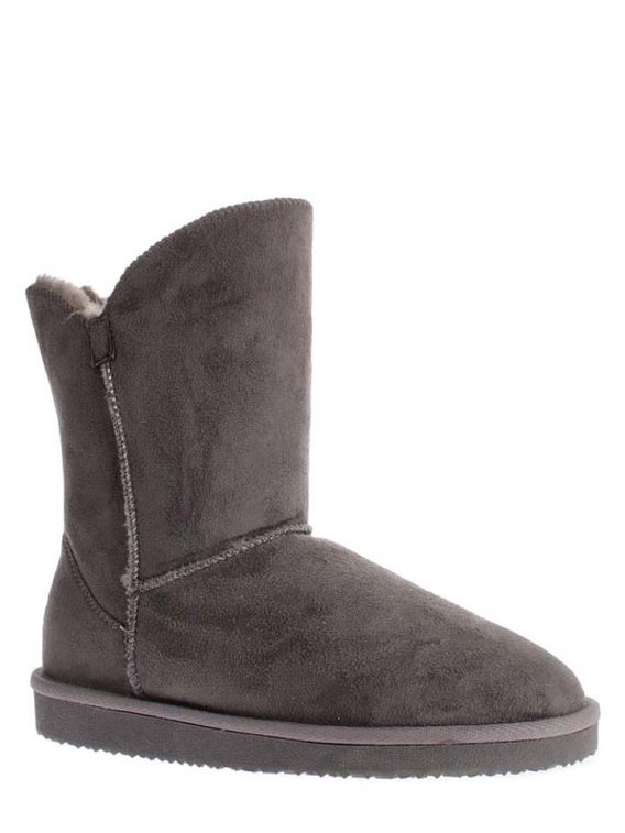 ISLAND BOOT Kozaki zimowe "Adeline" w kolorze antracytowym rozmiar: 36 kolor gray/black