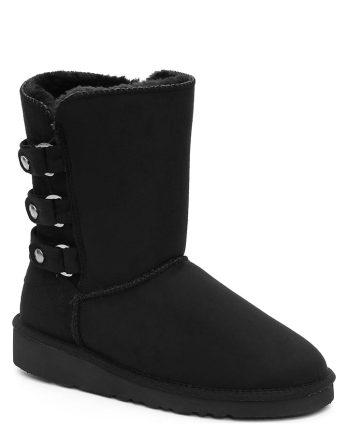 ISLAND BOOT Kozaki zimowe "Betina" w kolorze czarnym rozmiar: 38 kolor black