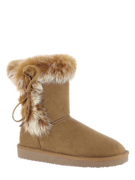 ISLAND BOOT Kozaki zimowe "Christy" w kolorze jasnobrązowym rozmiar: 36 kolor brown
