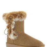ISLAND BOOT Kozaki zimowe "Christy" w kolorze jasnobrązowym rozmiar: 38 kolor brown