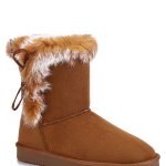 ISLAND BOOT Kozaki zimowe "Cora" w kolorze jasnobrązowym rozmiar: 36 kolor brown