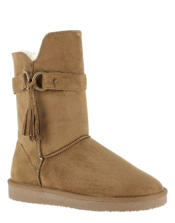 ISLAND BOOT Kozaki zimowe "Crawford" w kolorze jasnobrązowym rozmiar: 36 kolor brown