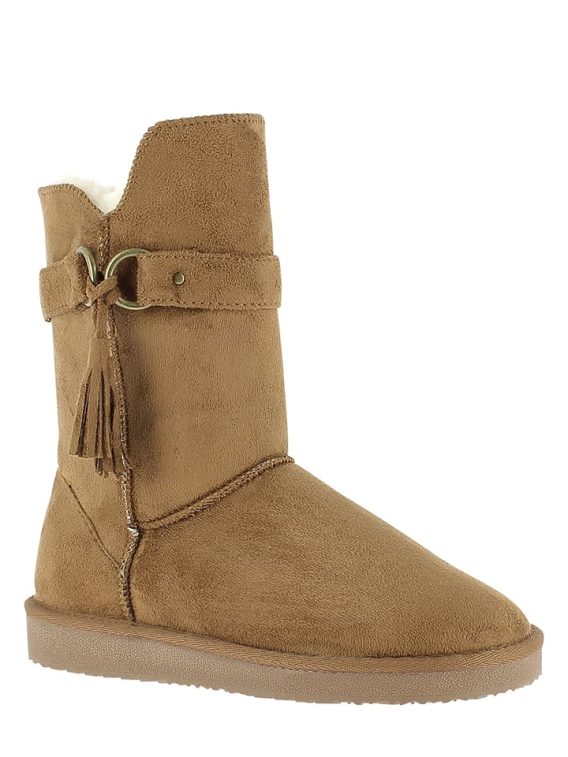 ISLAND BOOT Kozaki zimowe "Crawford" w kolorze jasnobrązowym rozmiar: 36 kolor brown