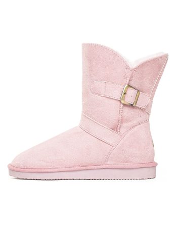 ISLAND BOOT Kozaki zimowe "Eveline" w kolorze jasnoróżowym rozmiar: 36 kolor pink
