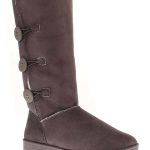 ISLAND BOOT Kozaki zimowe "Flora" w kolorze antracytowym rozmiar: 38 kolor black/gray