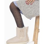 ISLAND BOOT Kozaki zimowe "Goldboro" w kolorze kremowym rozmiar: 37 kolor beige
