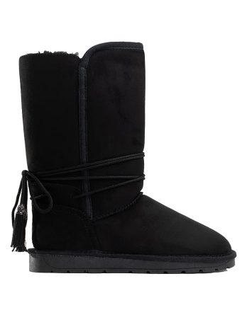 ISLAND BOOT Kozaki zimowe "Hoshy" w kolorze czarnym rozmiar: 37 kolor black