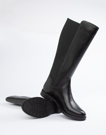 JOLANA & FENENA Skórzane kozaki w kolorze czarnym rozmiar: 37 kolor black