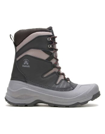 Kamik Kozaki zimowe "Iceland" w kolorze czarno-szarym rozmiar: 41 kolor black/gray