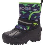 Kangaroos Kozaki zimowe "Shell" w kolorze czarno-granatowo-zielonym rozmiar: 27 kolor black/blue