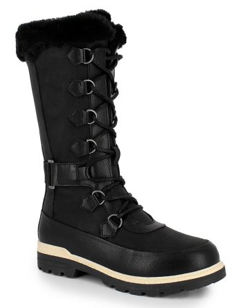 Kimberfeel Kozaki zimowe "Ella" w kolorze czarnym rozmiar: 39 kolor black