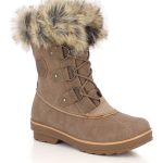 Kimberfeel Kozaki zimowe "Emmy" w kolorze szarobrązowym rozmiar: 41 kolor brown/gray