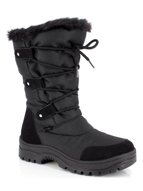 Kimberfeel Kozaki zimowe "Livia" w kolorze czarnym rozmiar: 37 kolor black