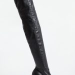 Kozaki damskie Damierboot MAX MARA ACCESSORI kolor