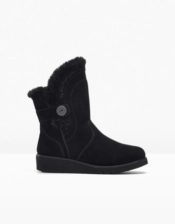 Kozaki marki Skechers kolor czarny