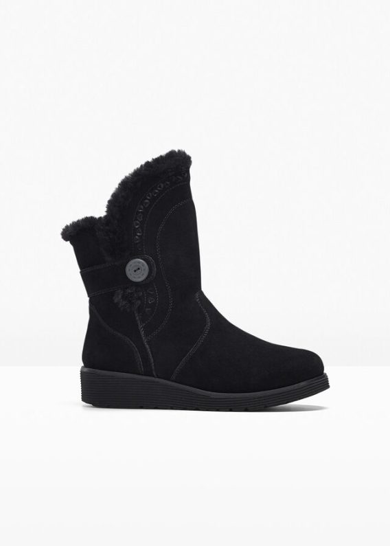 Kozaki marki Skechers kolor czarny