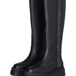 Liu Jo Kozaki w kolorze czarnym rozmiar: 38 kolor black