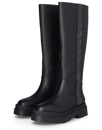 Liu Jo Kozaki w kolorze czarnym rozmiar: 38 kolor black