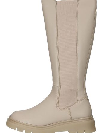 Marco Tozzi Kozaki w kolorze kremowym rozmiar: 39 kolor beige
