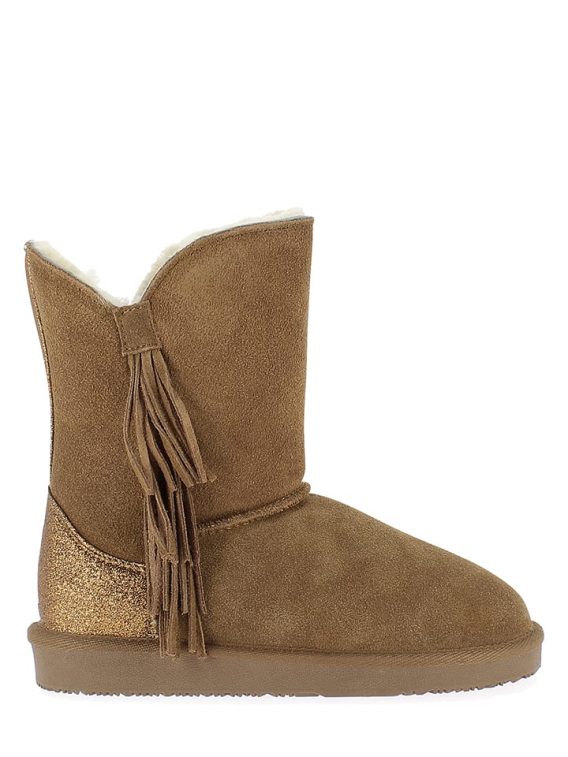 NICEBAY Skórzane kozaki "Meridian" w kolorze jasnobrązowym rozmiar: 38 kolor brown