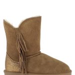 NICEBAY Skórzane kozaki "Meridian" w kolorze jasnobrązowym rozmiar: 40 kolor brown