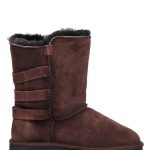 NICEBAY Skórzane kozaki zimowe "Bernie" w kolorze brązowym rozmiar: 37 kolor brown