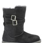 NICEBAY Skórzane kozaki zimowe "Mells Waterproof" w kolorze szarym rozmiar: 39 kolor gray