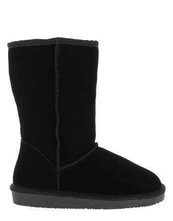 NICEBAY Skórzane kozaki zimowe "Mississippi" w kolorze czarnym rozmiar: 41 kolor black