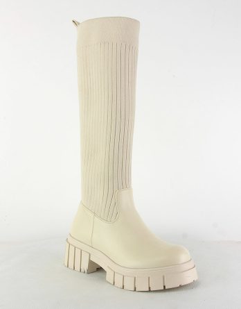Sixth Sens Kozaki w kolorze beżowym rozmiar: 39 kolor beige