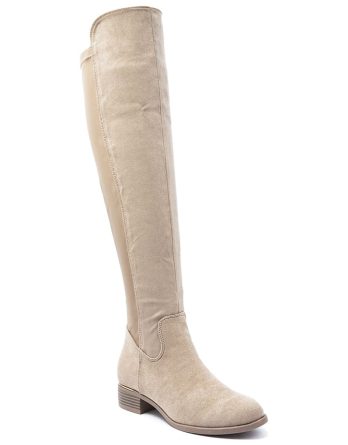 Sixth Sens Kozaki w kolorze khaki rozmiar: 36 kolor beige