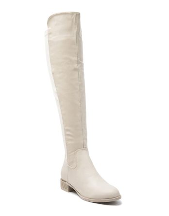 Sixth Sens Kozaki w kolorze kremowym rozmiar: 38 kolor beige