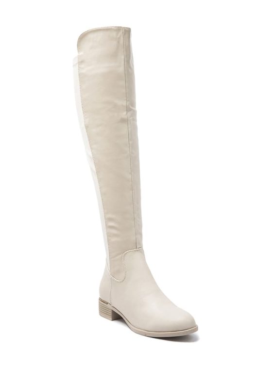 Sixth Sens Kozaki w kolorze kremowym rozmiar: 38 kolor beige
