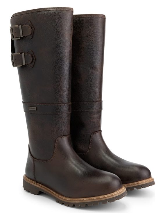 TRAVELIN' Skórzane kozaki "Alaska" w kolorze brązowym rozmiar: 37 kolor brown