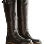 TRAVELIN' Skórzane kozaki "Daneborg" w kolorze czarnym rozmiar: 38 kolor black
