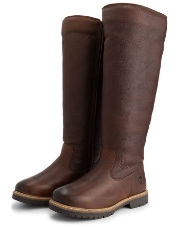 TRAVELIN' Skórzane kozaki "Dyreborg" w kolorze brązowym rozmiar: 36 kolor brown