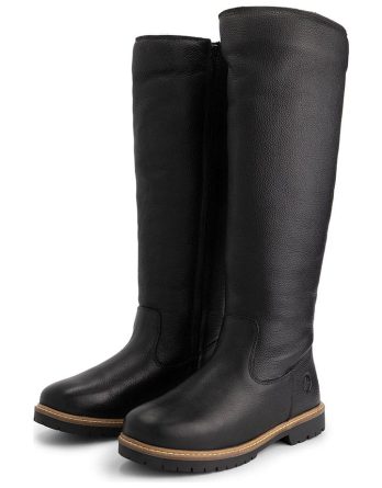 TRAVELIN' Skórzane kozaki "Dyreborg" w kolorze czarnym rozmiar: 41 kolor black