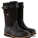 TRAVELIN' Skórzane kozaki "Finland" w kolorze czarnym rozmiar: 40 kolor black