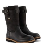 TRAVELIN' Skórzane kozaki "Finland" w kolorze czarnym rozmiar: 41 kolor black