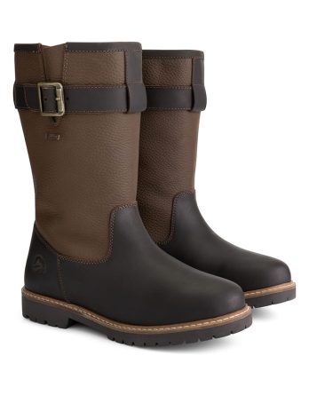 TRAVELIN' Skórzane kozaki "Finnmark" w kolorze brązowym rozmiar: 37 kolor brown