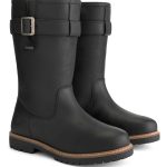 TRAVELIN' Skórzane kozaki "Finnmark" w kolorze czarnym rozmiar: 40 kolor black