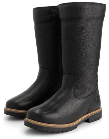 TRAVELIN' Skórzane kozaki "Forde" w kolorze czarnym rozmiar: 39 kolor black