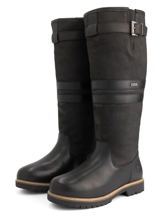 TRAVELIN' Skórzane kozaki "Frederikstad" w kolorze czarnym rozmiar: 39 kolor black