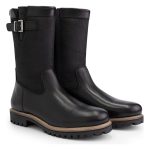 TRAVELIN' Skórzane kozaki "Gyland" w kolorze czarnym rozmiar: 40 kolor black