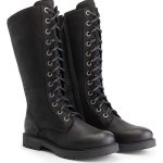TRAVELIN' Skórzane kozaki "Krossberg" w kolorze czarnym rozmiar: 38 kolor black
