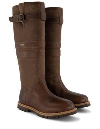 TRAVELIN' Skórzane kozaki "Norway" w kolorze brązowym rozmiar: 37 kolor brown