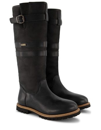 TRAVELIN' Skórzane kozaki "Norway" w kolorze czarnym rozmiar: 37 kolor black