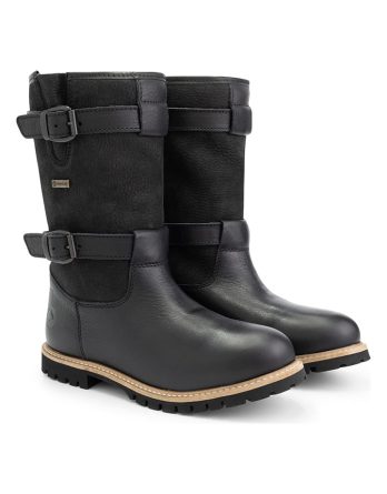 TRAVELIN' Skórzane kozaki "Sweden" w kolorze czarnym rozmiar: 38 kolor black