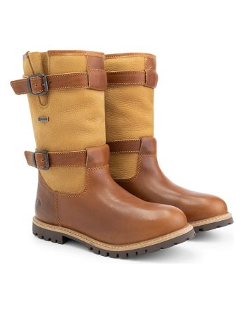 TRAVELIN' Skórzane kozaki "Sweden" w kolorze jasnobrązowym rozmiar: 41 kolor brown
