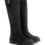 TRAVELIN' Skórzane kozaki "Viborg" w kolorze czarnym rozmiar: 39 kolor black